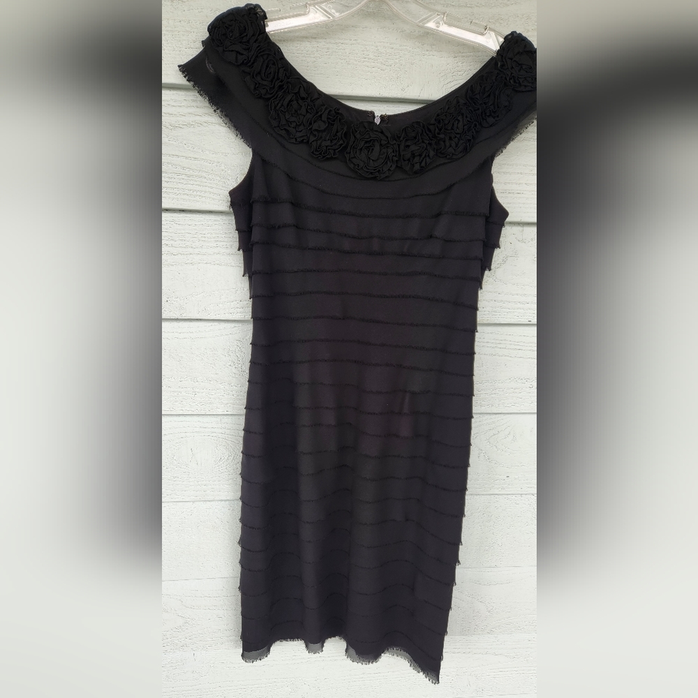 London Times Black Dress, Size 6